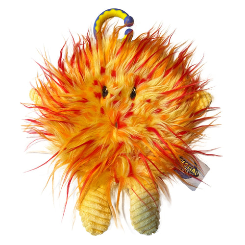Celestial Buddies Crunch Bunch Teether Sensory Rattle Crinkle Toy Soft Squeaker for Infant Baby Ages 0+ (Sun)
