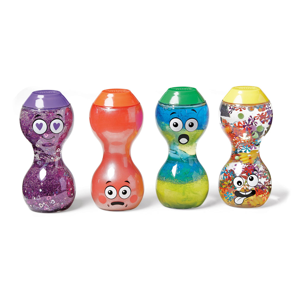 hand2mind Express Your Feelings Sensory Bottles- Secondary Emotions 2 Toddler Sensory Toys Quiet Fidget Toys Play Therapy Toys Calm Down Corner Supplies Calming Corner Social Emotional Learning