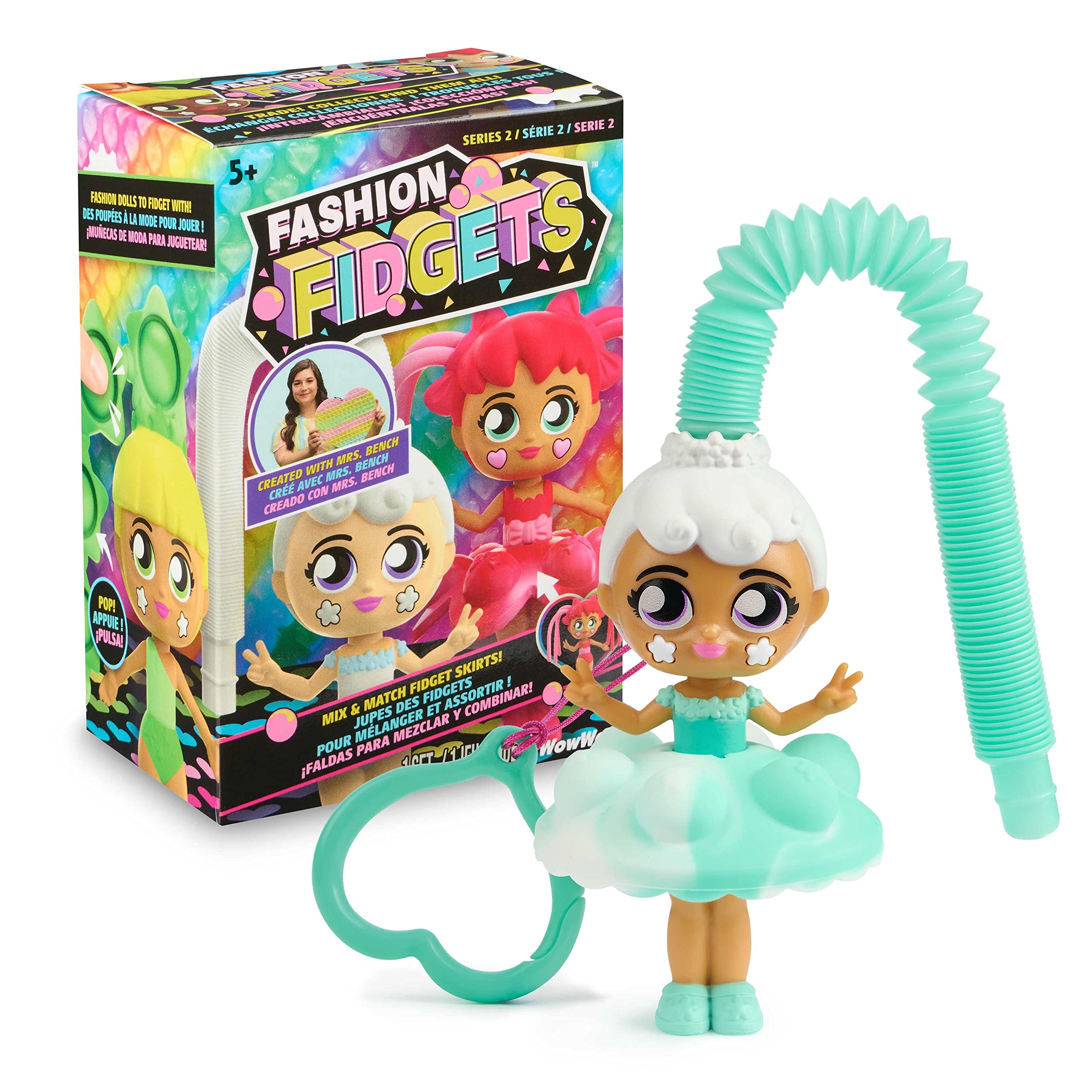 Fashion Fidgets Dolls – Sensory Toy Doll for Kids Anxiety and Stress Relief – Fidget Toy (2023 Edition)