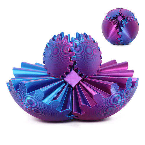 3D Printed Gear Ball Fidget Toy