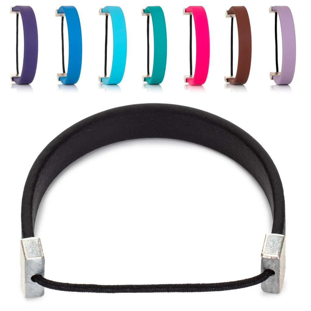 Snappbandz ANXIETY BRACELET for Women-Healing Bracelets for Men-Sensory Bracelet-Healing Bracelets for Women-Anxiety Relief Bracelet-Fidget Bracelet-Stress Bracelet (Black X-Small)