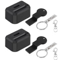 QOPAHI Car Seat Buckle Guard Seatbelt Locks for Kids/Special Needs from Unbuckle Belts Belt Buckle Holder Seatbelt Buckle Cover Locking Clip Fits Almost Vehicles(2Pack)