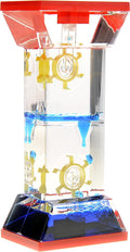 PowerTRC Liquid Motion Bubbler Sensory Toy Fidget Toy for Desk Tops | Calming and Relaxing ADHD Anxiety and Autism Toy for Kids and Adults | Handheld Water Game