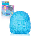 Soft Sensory Fidget Toy - Collectible Fudge Candy- Slow Rising Stress Balls Stretchy Fidget Ball for Anxiety Stress Relief Maltose Filling (Blue Ellipsoid)