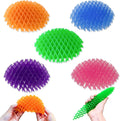 5 Pcs Fidget Worm Toy Cool Toy Worm Big Fidget Toy Green Cute Worm Shaped Ornament Funny Pocket Worm Fidget Toy Weird Sensory Toy Portable for Adults Children