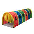 Pacific Play Tents 95200 Kids Super Sensory 9-Foot D Style Institutional Crawl Play Tunnel 9 x 30" x 30" Multicolored